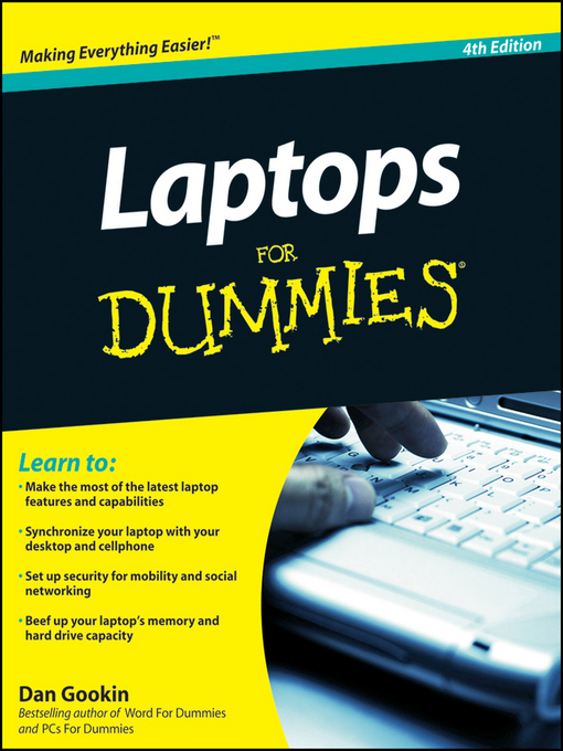 Title details for Laptops For Dummies by Dan Gookin - Available